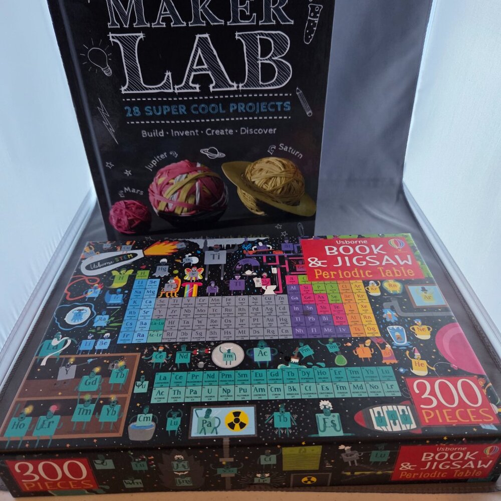 STEM Learning Bundle Usborne Periodic Table & Maker Lab